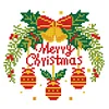 Christmas Bells-11CT Stamped Cross Stitch 24*24cm/9.45*9.45in tapestrymarket