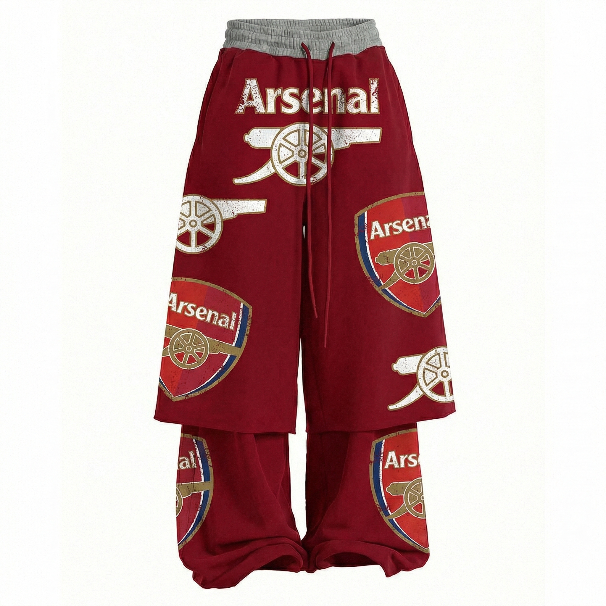 Football Club Logo Vintage Casual Pants - Helixace