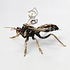 3D Metal Puzzles for Adults Model Kits: DIY to Build Mechanical Wasp Metal Assembly Toy Steel Jigsaw Brain Teaser Puzzle