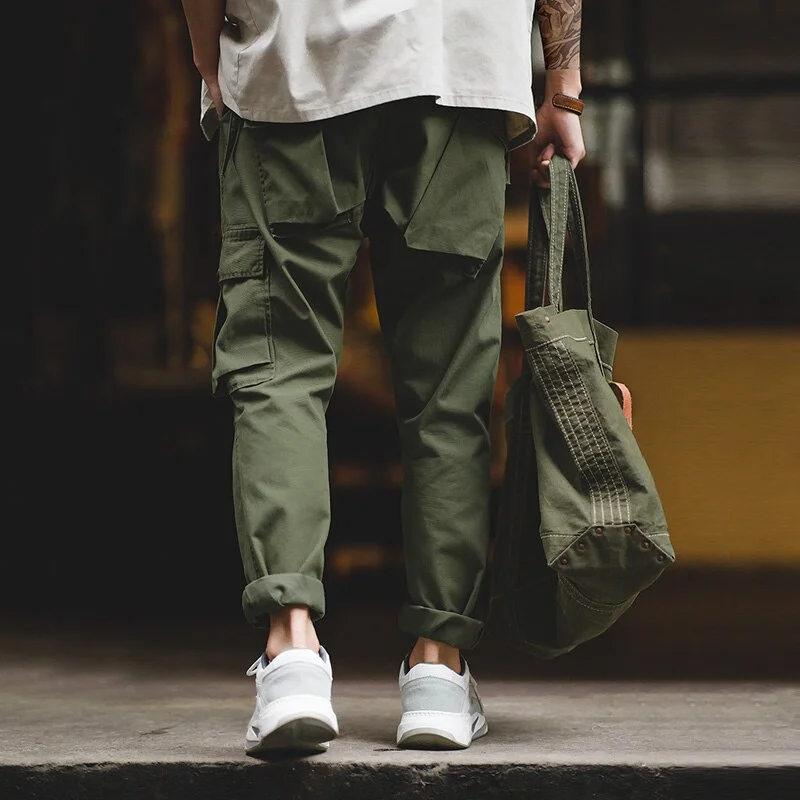 Cargo Tactical Pants Army Green Multi-pocket Breathable Trousers Consuls Military Commando Training Trousers