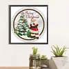 Diamond Painting-DIY Full Round Drill Santa Claus
