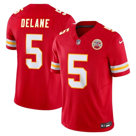 Youth Kansas City Chiefs #5 Mansoor Delane Red 2026 NFL Draft Vapor F.U.S.E. Limited Jersey