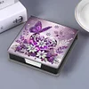 PU 5D Diamond Painting Kit Note Box DIY Diamond Art Notepad Box (Butterfly)
