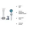 Handheld High-Pressure Shower Head, Angle-Adjustable Turbo Fan Head, Hydro-Jet Bracket And Filter, Removable One-Touch Pause Button Function