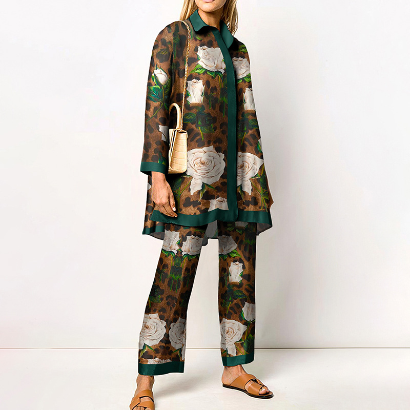 Rotimia Casual Floral Printed 2-pieces Set