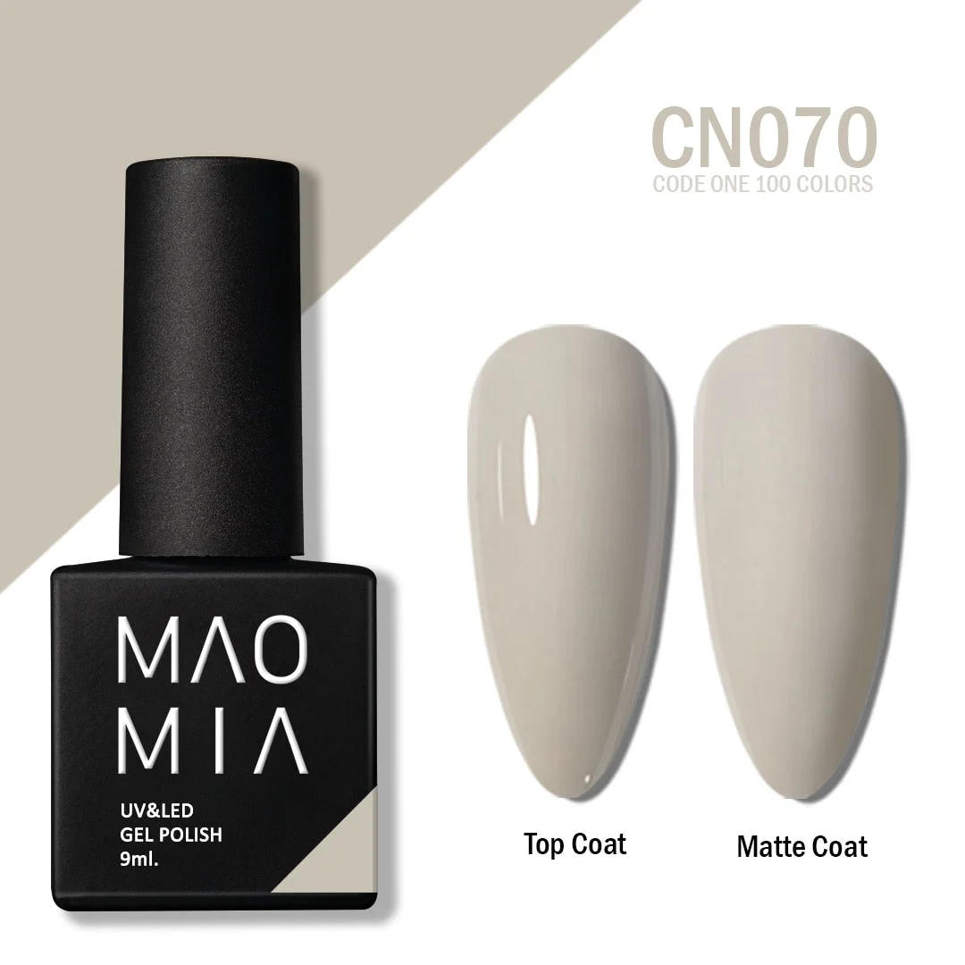 MAOMIA CODE ONE Gel Polish 100 Colors Soak Off UV/LED 9ML Professional Salon Nail Paint Semi Permanent Manicure