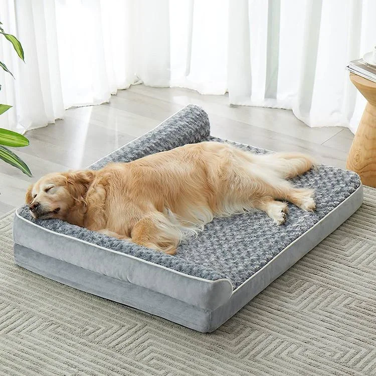 L Shaped Orthopedic Dog Bed - JemaPet
