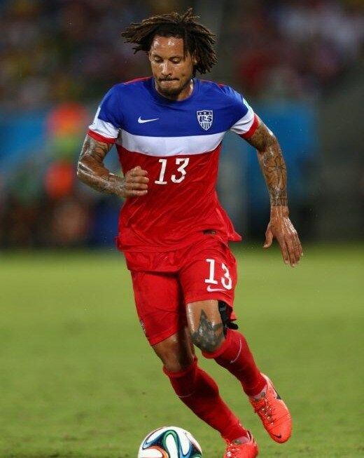 JERMAINE JONES Team USA World Cup Soccer Glossy 8 x 10 Photo Poster painting Poster