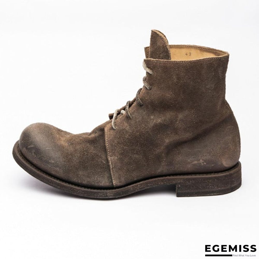 Low Slope with Generous Head Thin Belt Retro Boys 100 Leisure Short Winter Boots | EGEMISS