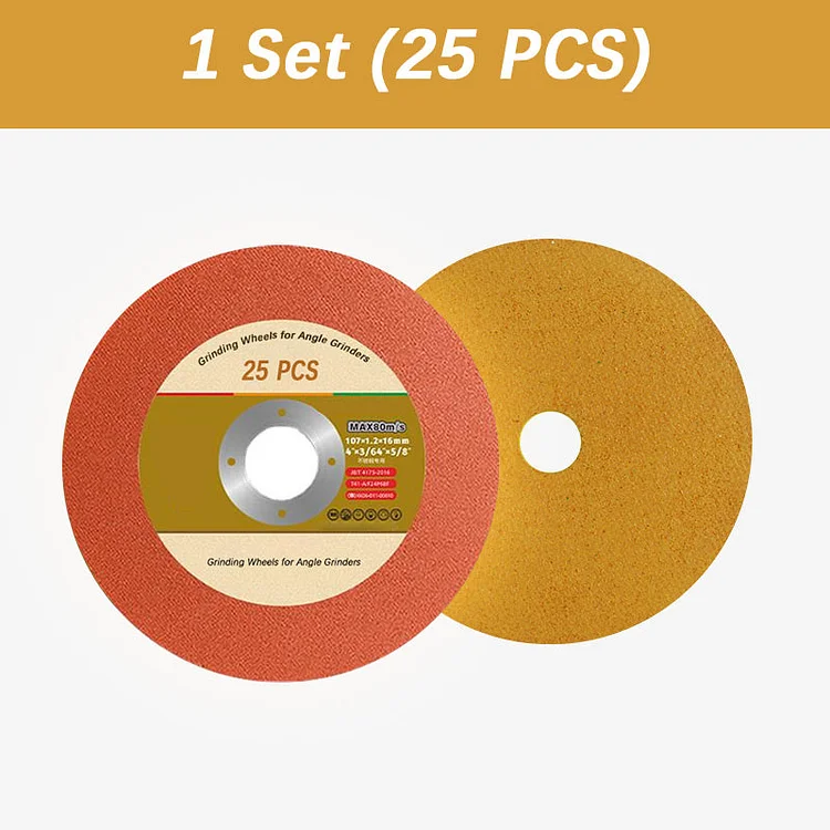 25pcs Grinding Wheels for Angle Grinders
