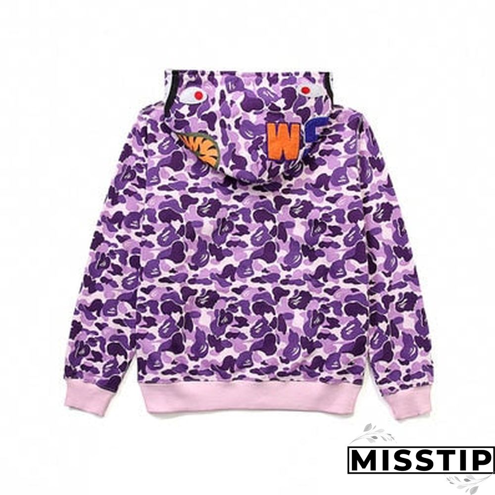 Jessic Camouflage Classic Sweater Thin Zipper Hoodie Couple Sweater Zip Hoodie Women Jacket Coat New