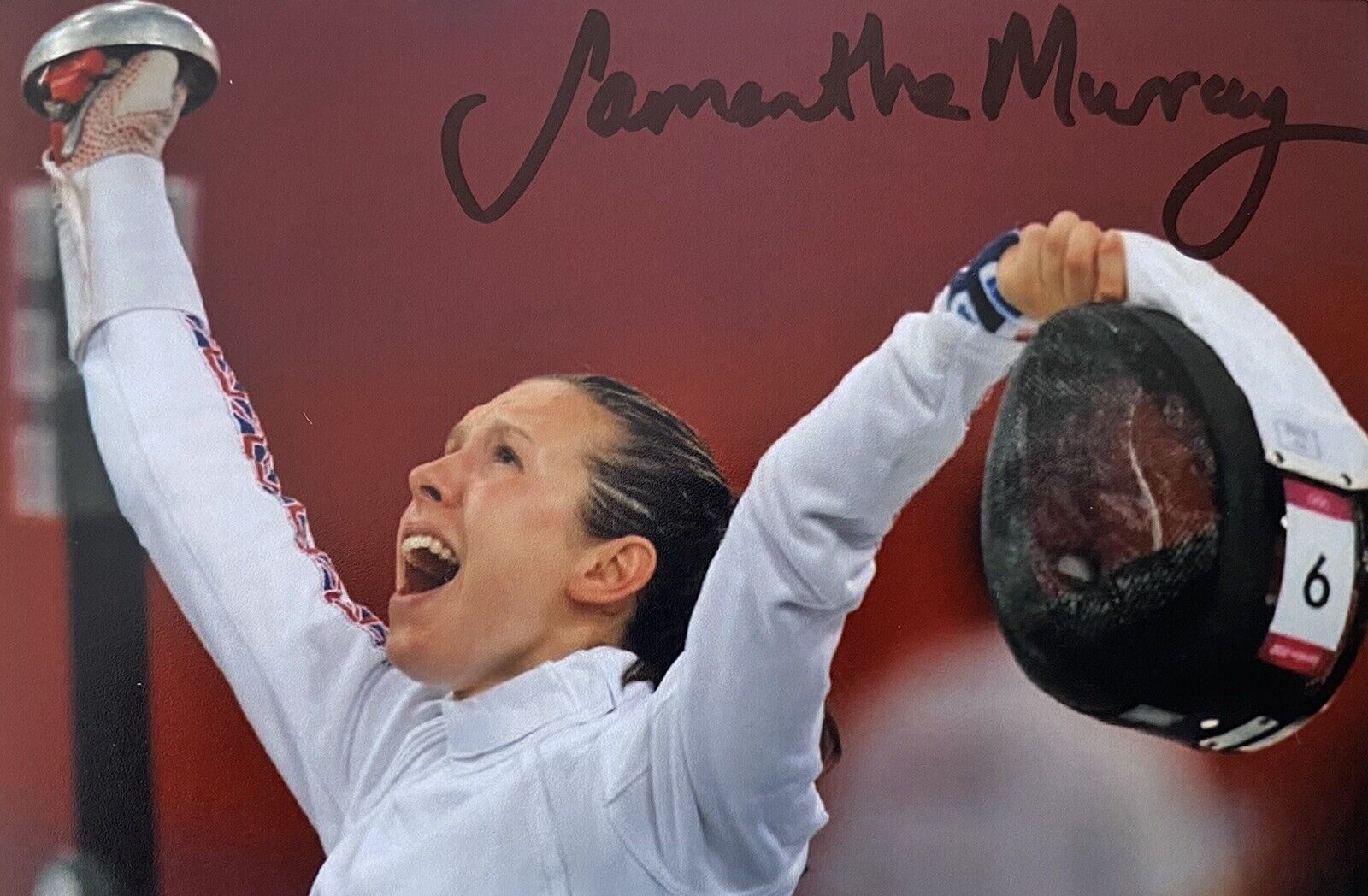 Samantha Murray Genuine Signed 6X4 Photo Poster painting - Team GB - Olympics - Pentathlete 3