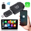Wired To Wireless Carplay & Android Auto 2 in 1 Dongle Auto Connect Mini Adapter