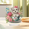 Teacup Puppy - 5D DIY Craft Ornament