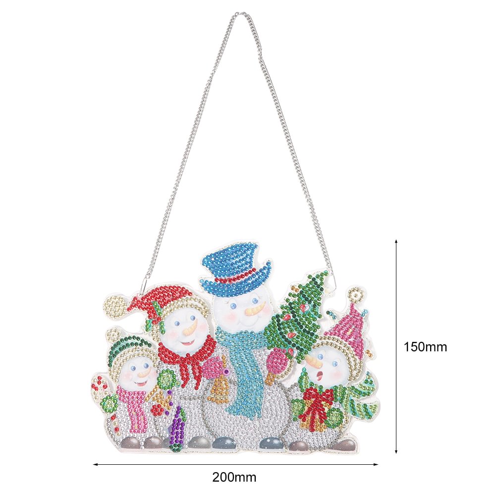 DIY Applique Diamond Wall Hanging Gnome Acrylic Decor Kit