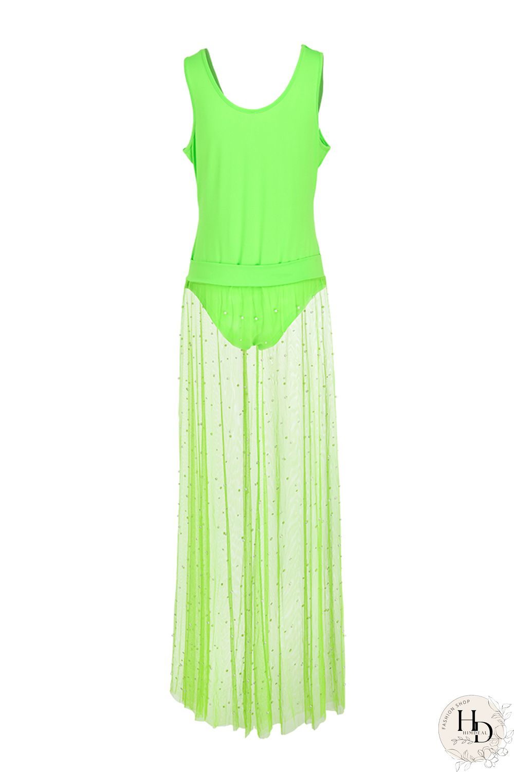 Blue Sexy Fashion Printed Plus Size Sleeveless Skirt Set