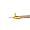 Brown Crochet Hook Handmade Craft French Tambour Hooks Household Sewing Supplies