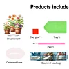 Flower Plants DIY 2D Flat Acrylic Desktop Diamond Art Kit Diamond Painting Home Decor