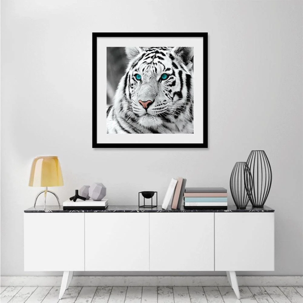 Diamond Painting - Full Round Drill - Tiger(30*30cm)