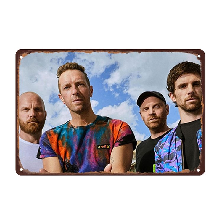 【20*30cm/30*40cm】Coldplay - Vintage Tin Signs/Wooden Signs