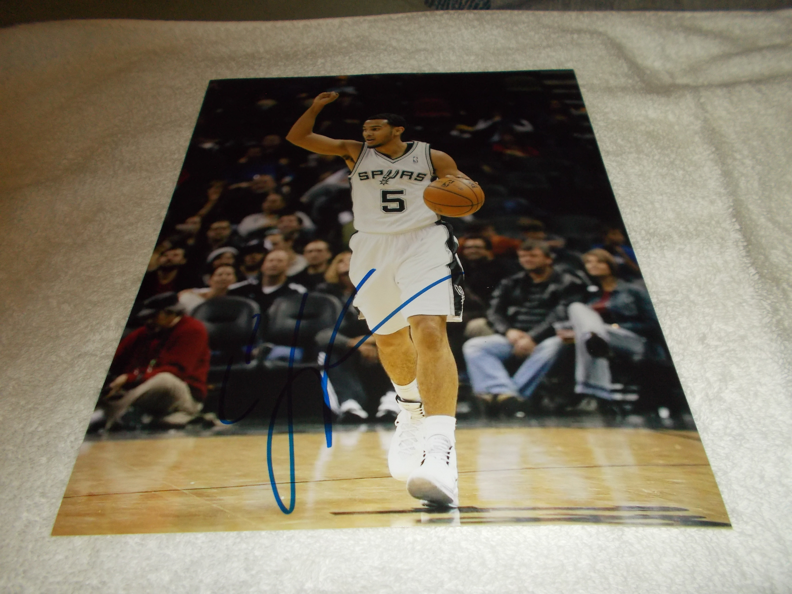 CORY JOSEPH San Antonio Spurs SIGNED AUTOGRAPHED 8x10 Photo Poster painting COA Basketball