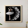 Daisy Flower Ballerina - Round Drill Diamond Painting - 40*40CM