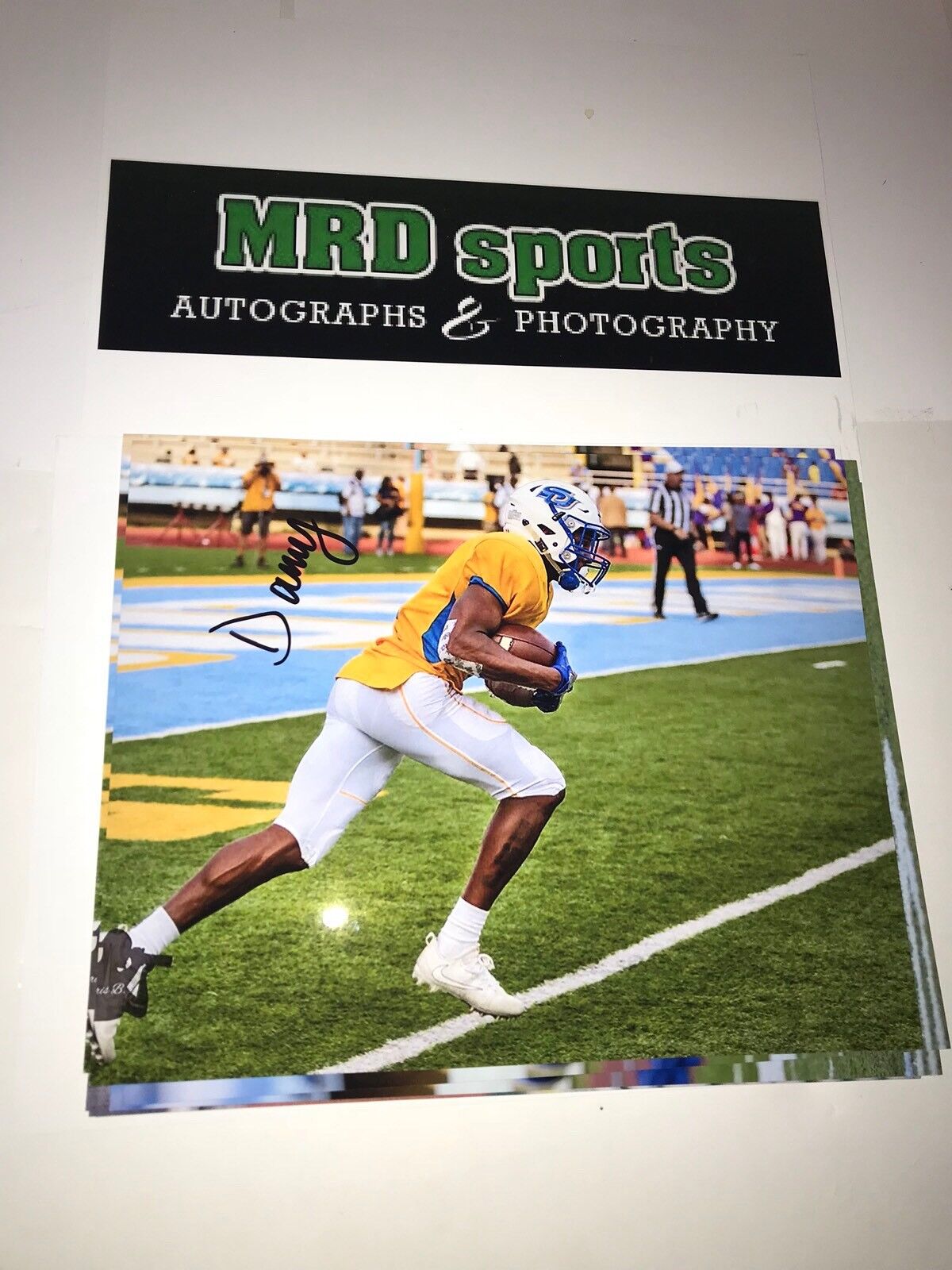 Danny Johnson Southern Hand signed autographed 8x10 football Photo Poster painting D