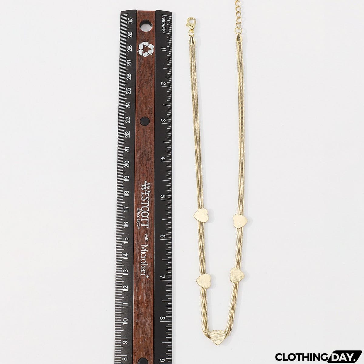 Love Simple Metal Necklace