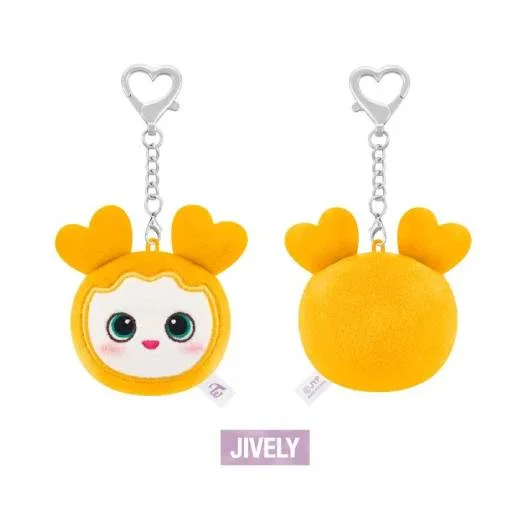 TWICE THIS IS FOR World Tour LOVELY Face Keyring
