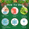 4PCS DIY Crystal Painting Ornaments Double-sided Suncatcher Hanging Kits