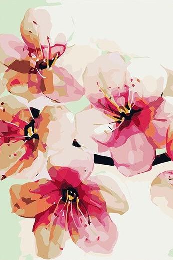 

Peach Blossom – Paint By Numbers - 40*50CM, 501 Original