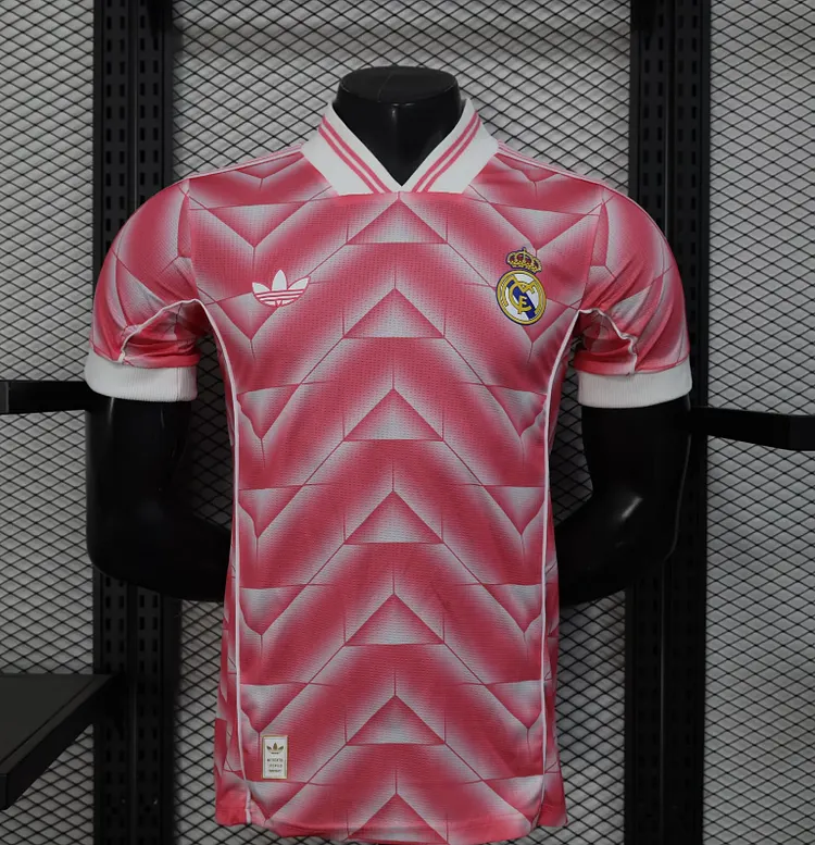 Real Madrid Retro-Style Jersey for 2025-26 Season - Player Version