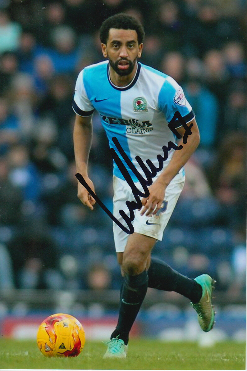 BLACKBURN ROVERS HAND SIGNED LEE WILLIAMSON 6X4 Photo Poster painting 3.