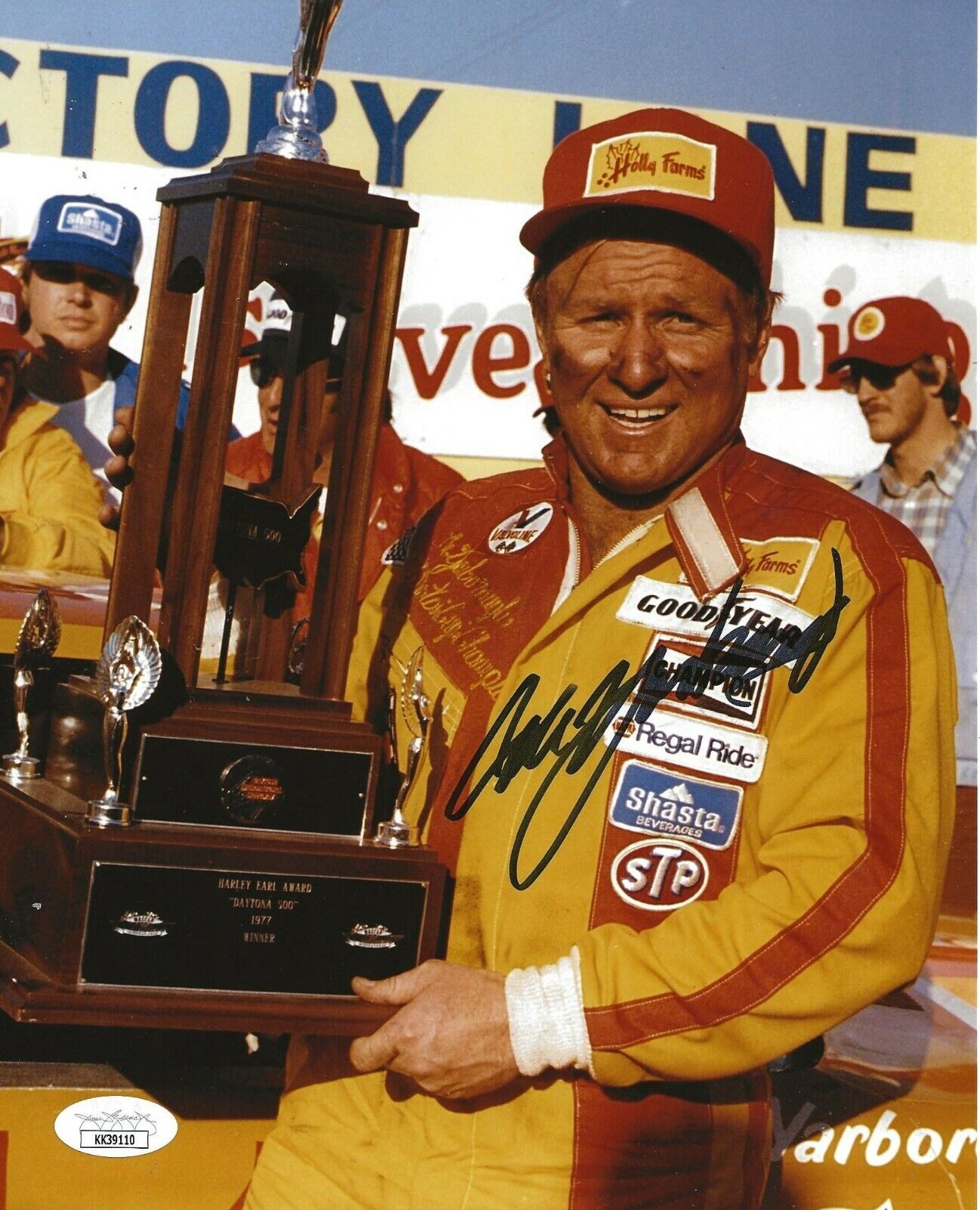 Cale Yarborough Daytona 500 signed Nascar 8x10 Photo Poster painting autographed 5 JSA