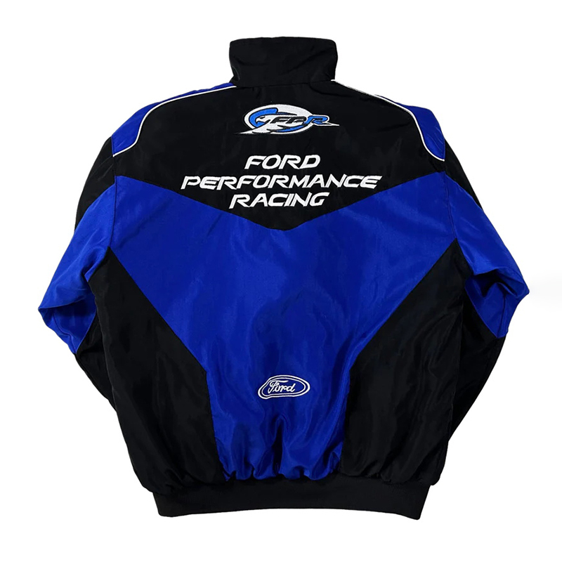 Unisex Racing Style Street Fashion Loose Racing Casual Print Jacket