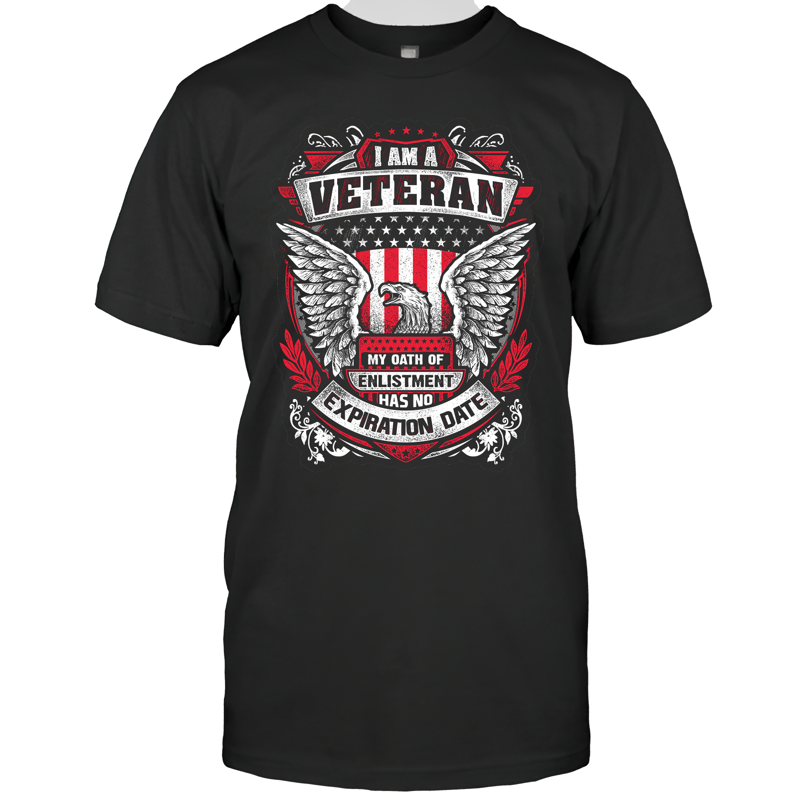 I Am A Veteran My Oath of Enlistment Has No Expiration Date T-Shirt