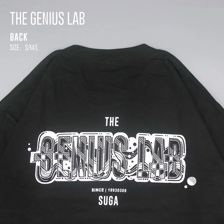 BTS SUGA Original Agust D Genius Lab T-shirt