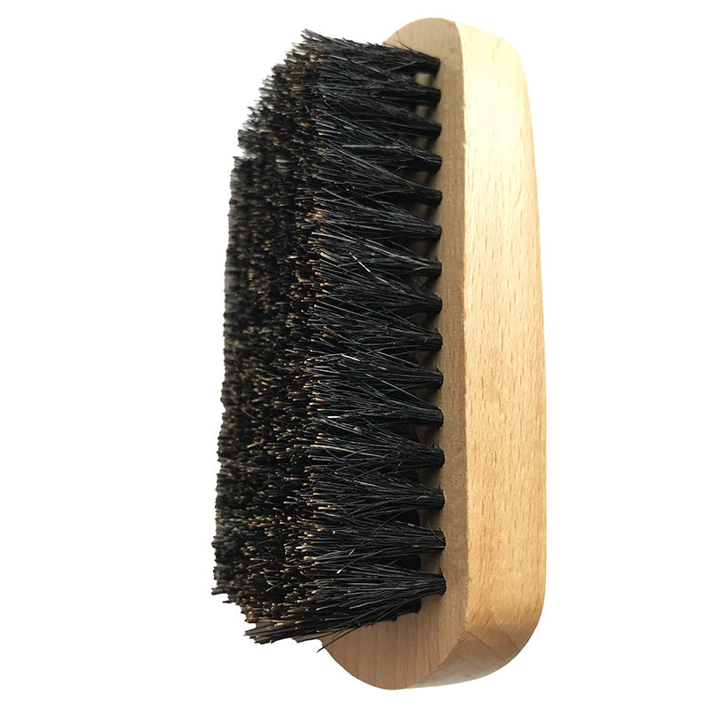 Manufacturer In Stock Special Offer Men’s Curved Beard Brush Facial Beard Brush Men’s Care Tools