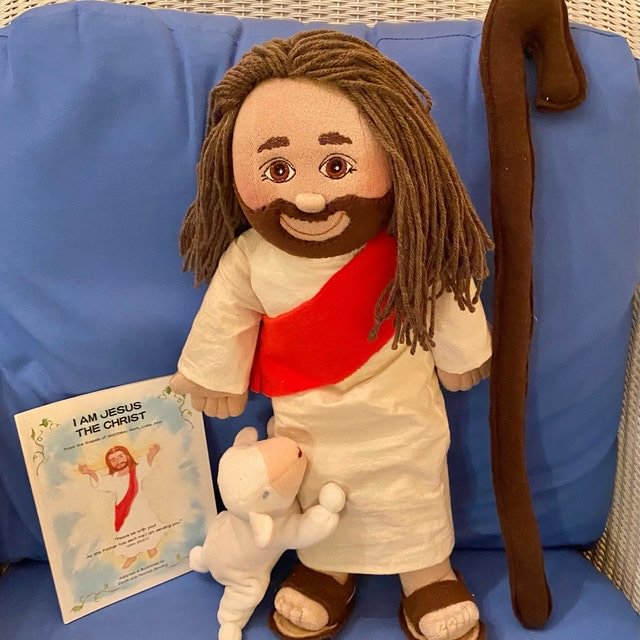 Unique Jesus Rag Doll~Christian and Catholic Easter Gifts
