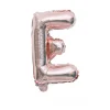 20PCS English Letters 16" Aluminum Film Golden Silver Rose Gold Balloons Birthday Party Decor