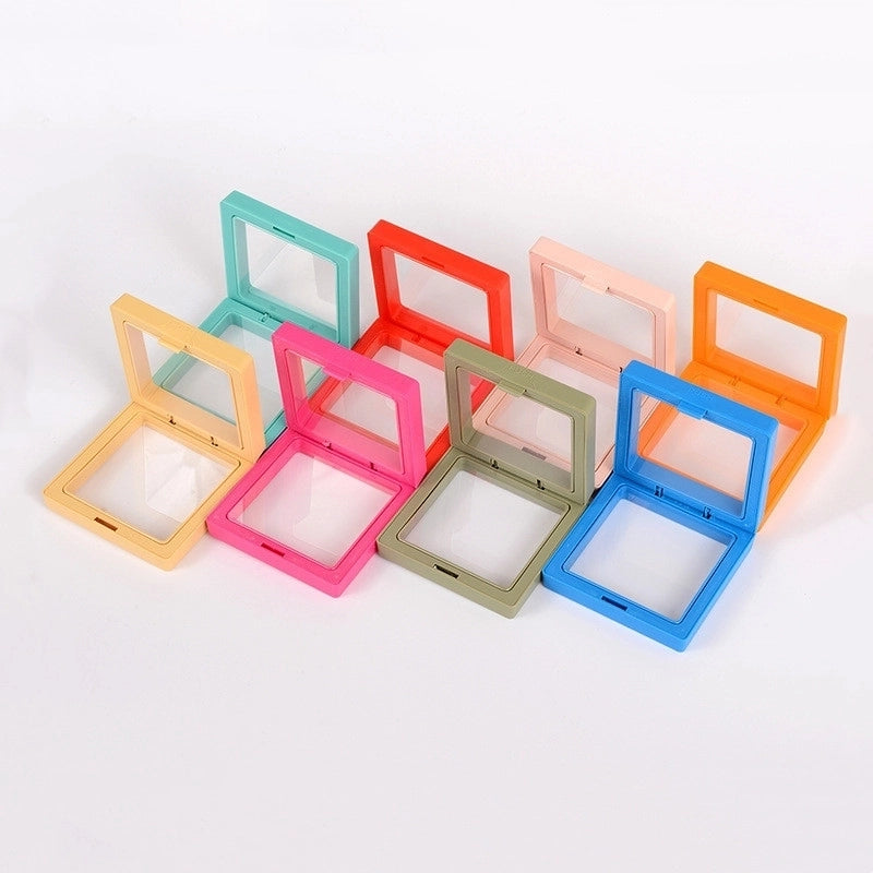 1 Piece Tpu Plastic Casual Minimalist Holiday Daily Square Jewelry Boxes