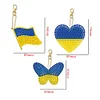 >SALE<3pcs Diamond Art DIY Diamond Arts Kits for Bag Car Hanging Charm for Adults Kids