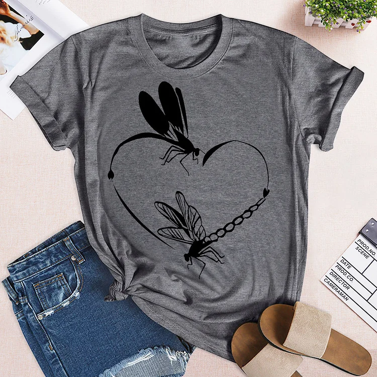 ANB - Dragonfly Heart T-Shirt-04009