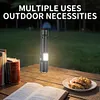 30W LED+COB High Power Flashlight USB Rechargeable 800LM Zoomable Flashlight