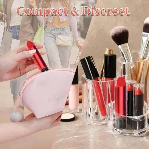 Lure &ndash; Rose Bullet Lipstick Vibrator With 9 Vibration Modes & Led Display