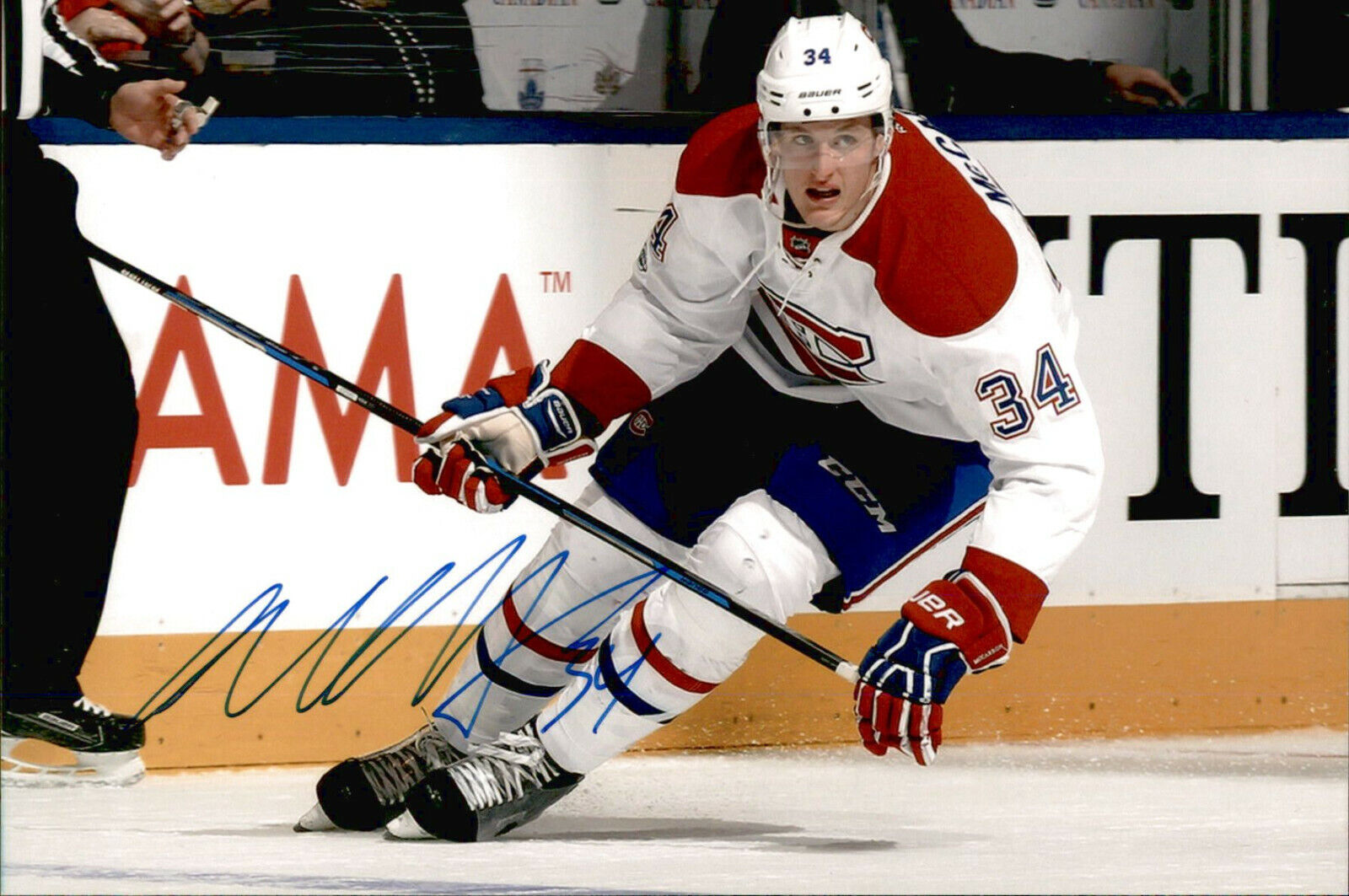 Michael McCarron SIGNED autographed 4x6 MONTREAL CANADIENS #3