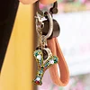 DIY Key Chain Diamond Painting Letters Bag Keyring Pendant Gift
