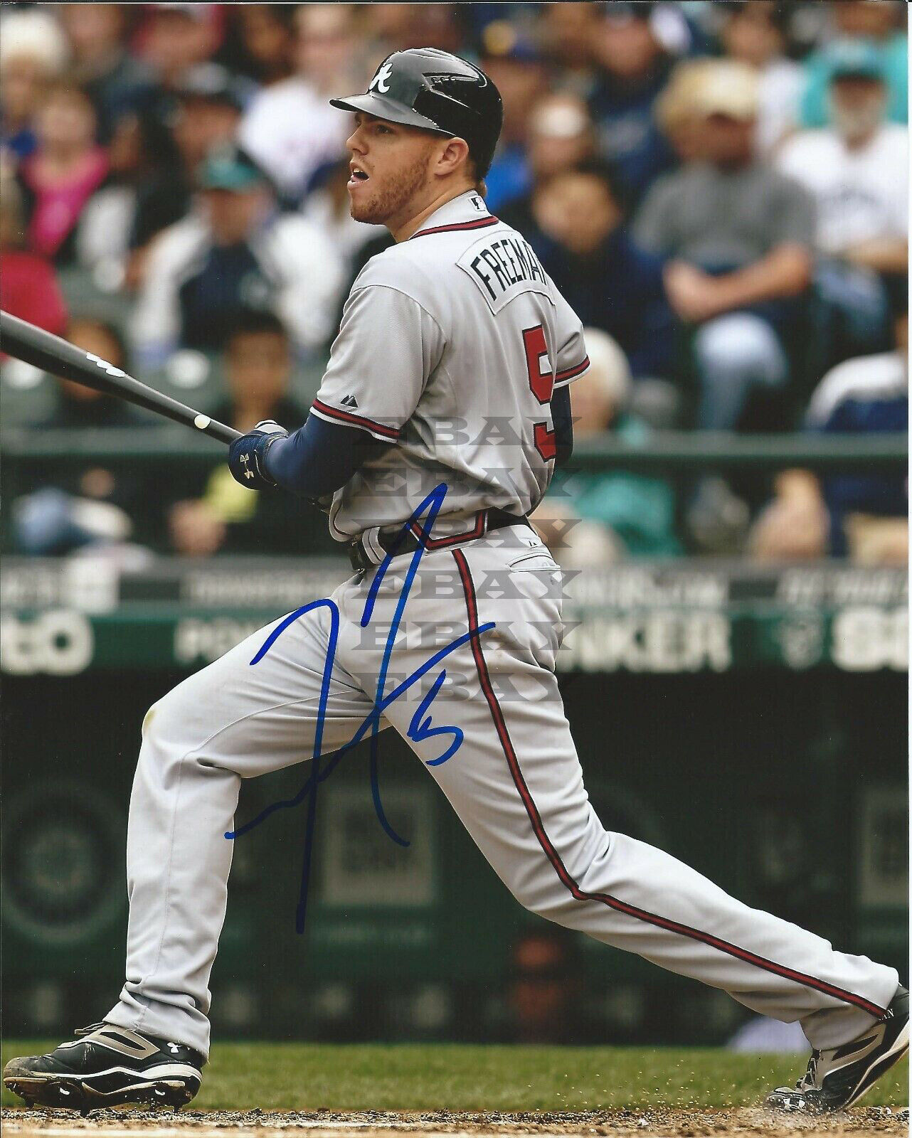 FREDDIE MAN ATLANTA BRAVES Signed 8x10 autographed Photo Poster painting Reprint