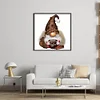 (Stamped/Counted) Coffee Gnome - 11CT Cross Stitch 40*40cm/15.75*15.75in