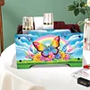 5D DIY Diamond Painting Decorative Storage Box Wood Storage Clutch (Butterfly)